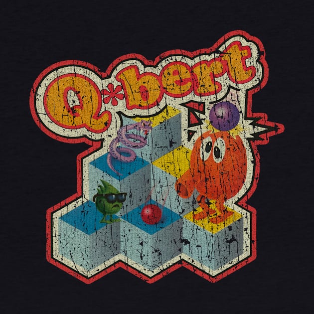 RETRO STYLE -Qbert  Gaming70s by MZ212